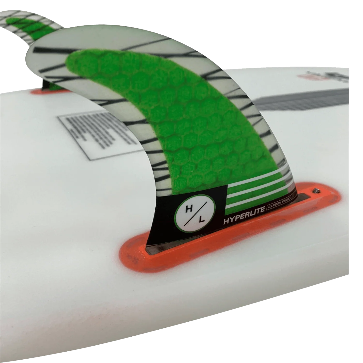 Hyperlite 4.5 Riot Carbon Surf Fin Set 2023 - Image 2