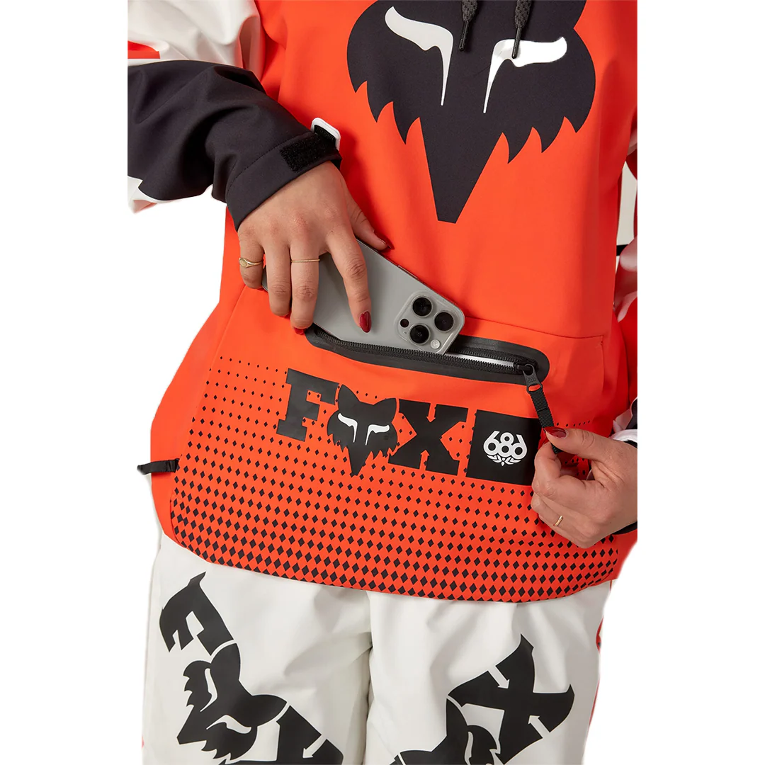 686 Women's Fox Racing 97 Waterproof Hoody 2026 - Image 5