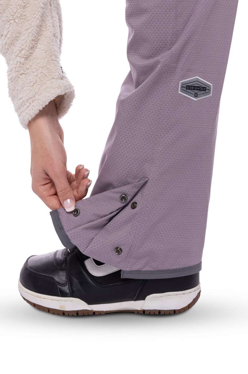 686 Ladies Black Magic Insulated Bib 2023 - Image 15