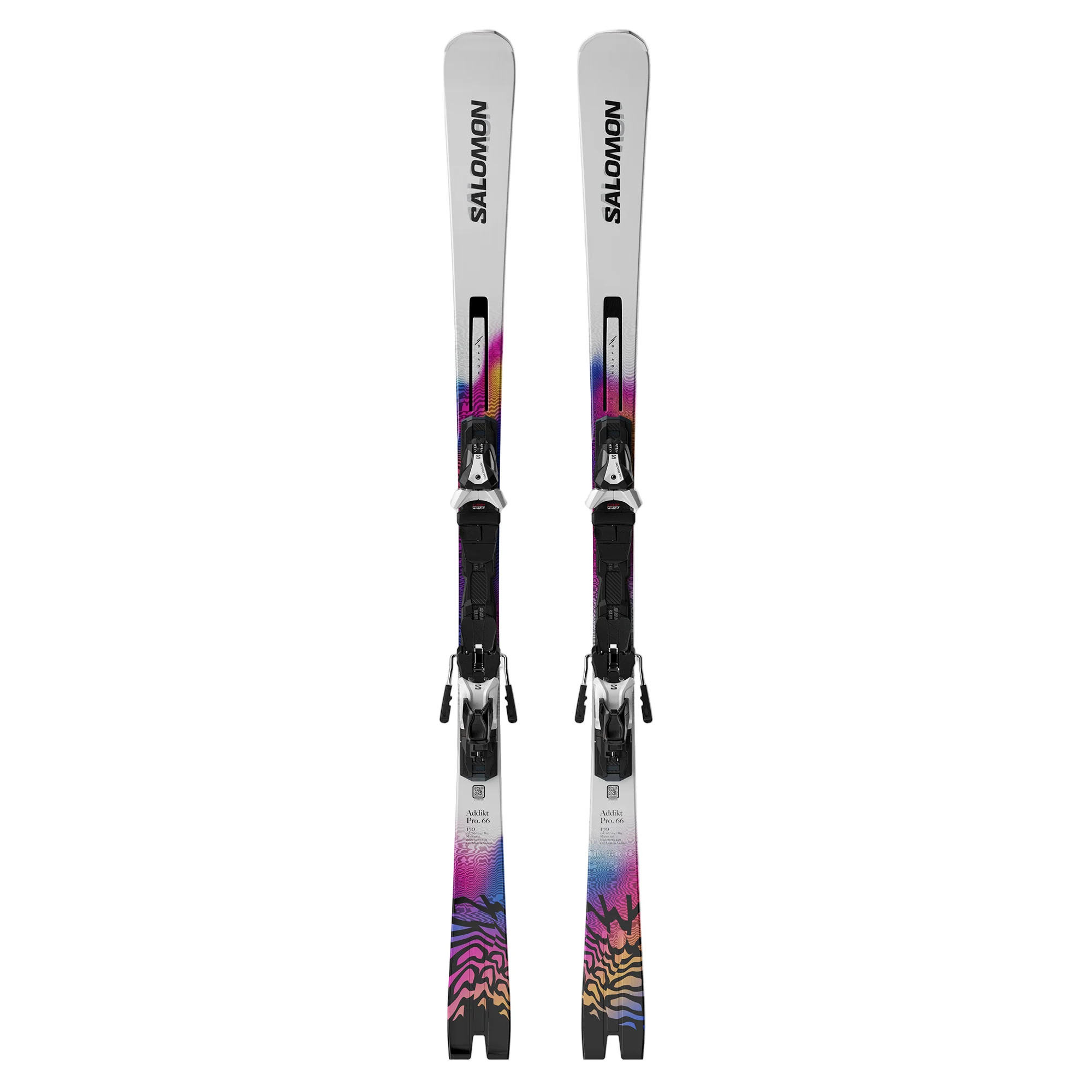Salomon Addikt Pro 66 Skis with M12 Bindings 2026