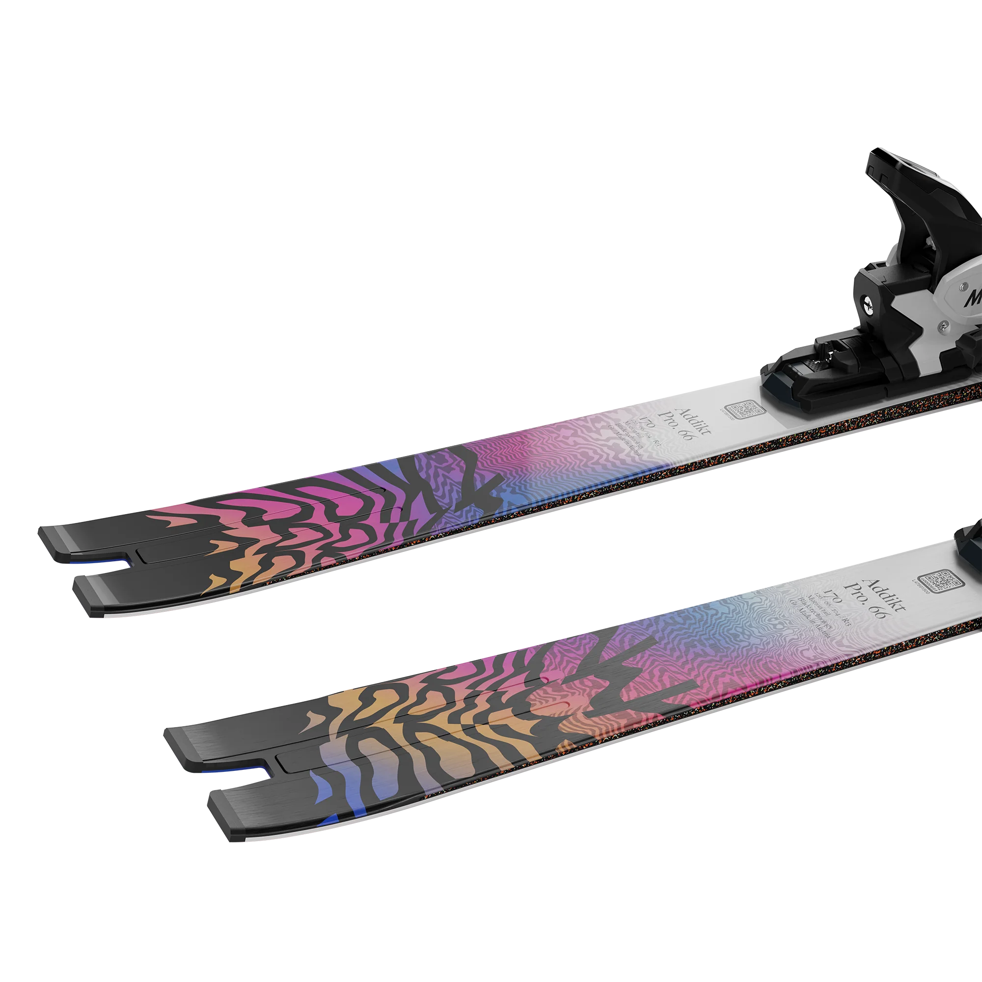 Salomon Addikt Pro 66 Skis with M12 Bindings 2026 - Image 6