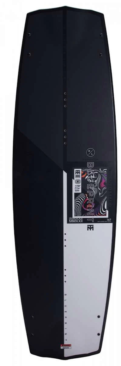 Hyperlite Trever Maur Blueprint Wakeboard 2022 - Image 6