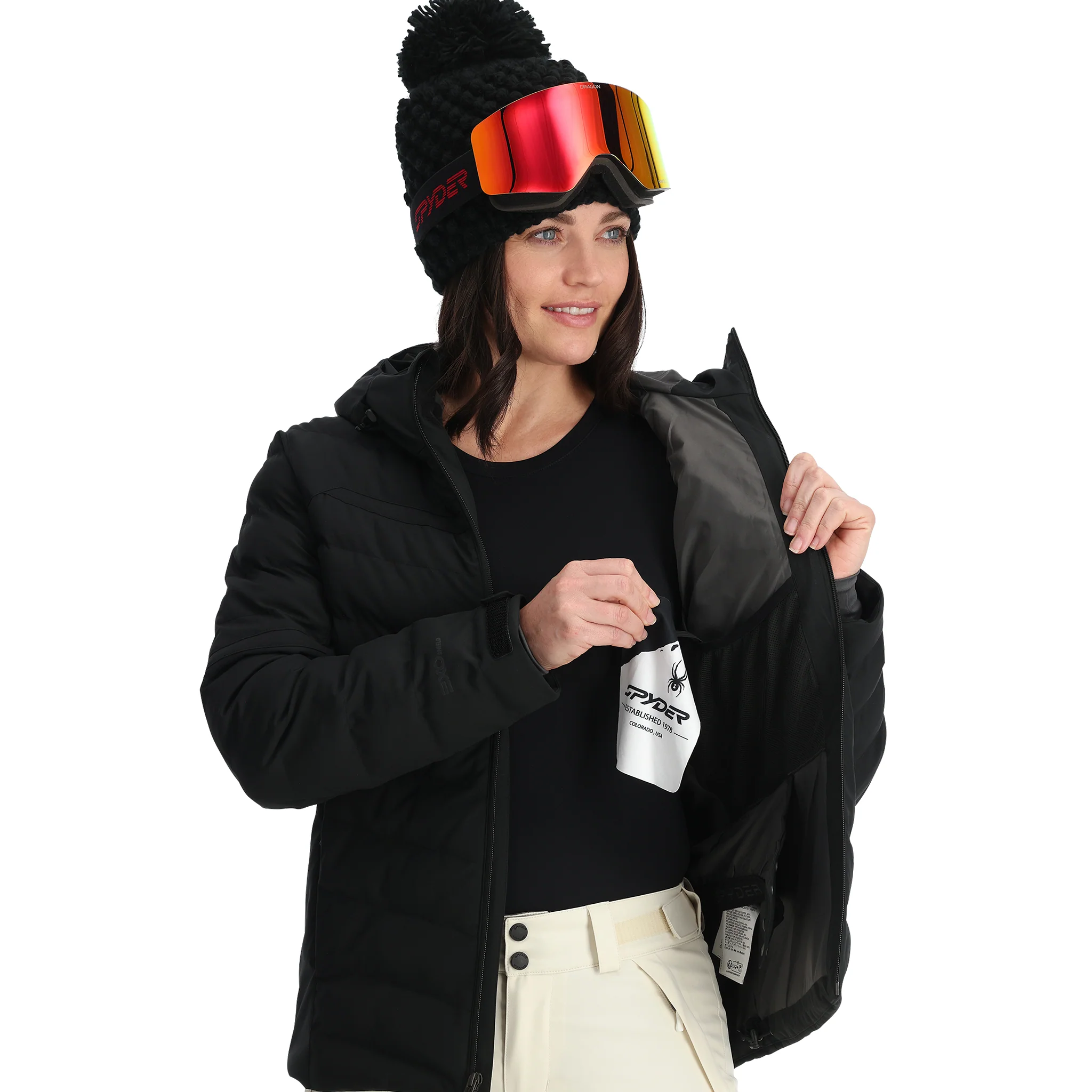 Spyder Women's Brisk Synthetic Down Jacket 2025 - Image 4