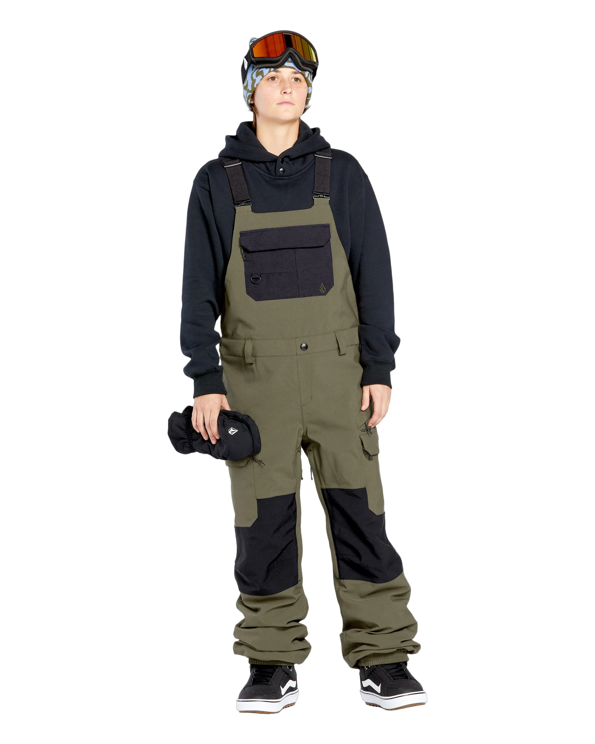 Volcom Women's Creston 3D Stretch Bib Overall 2025 - Image 13