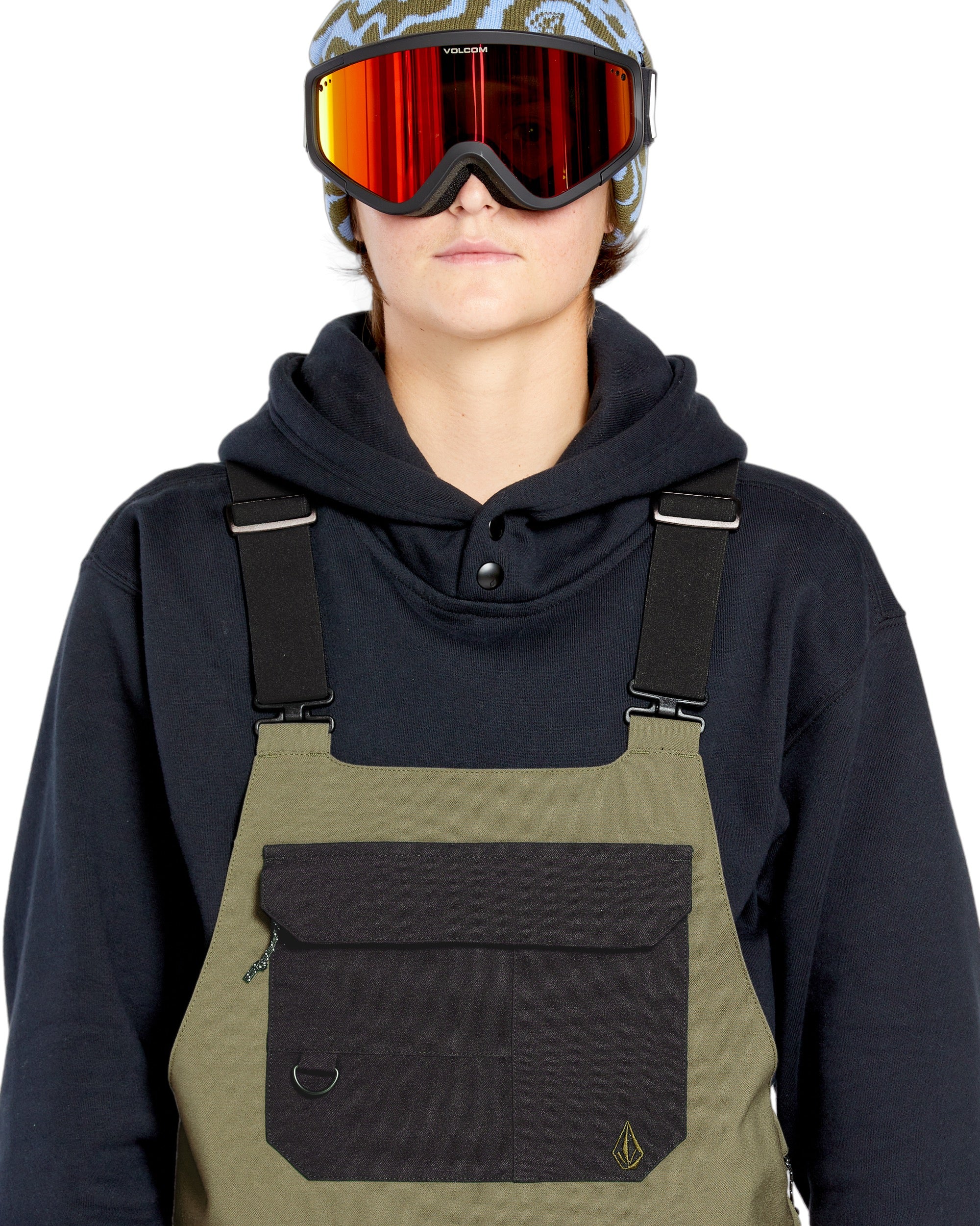 Volcom Women's Creston 3D Stretch Bib Overall 2025 - Image 15
