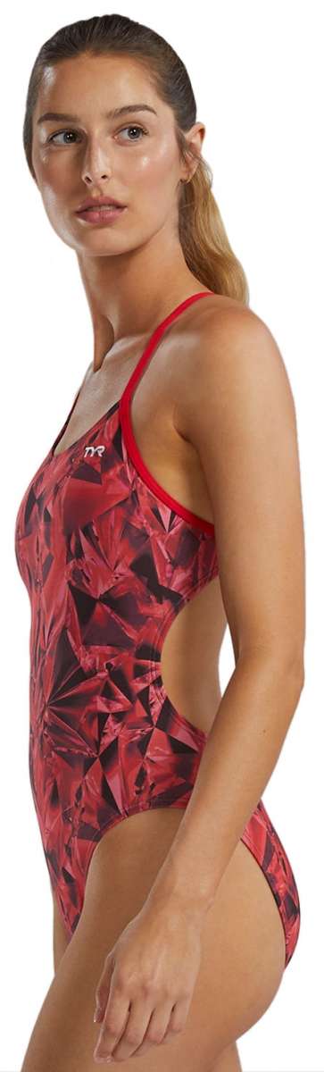 TYR Women's Crystalized Cutout Swimsuit - Image 12
