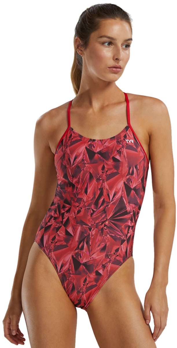 TYR Women's Crystalized Cutout Swimsuit - Image 9