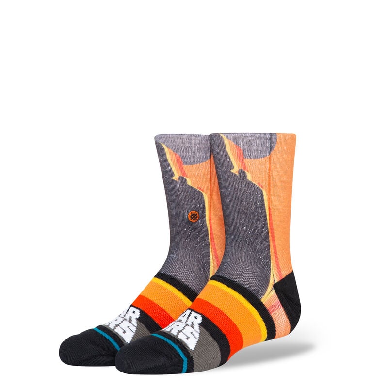 Stance Kids Star Wars By Jaz Darth Poly Crew Socks 2024 - Image 2