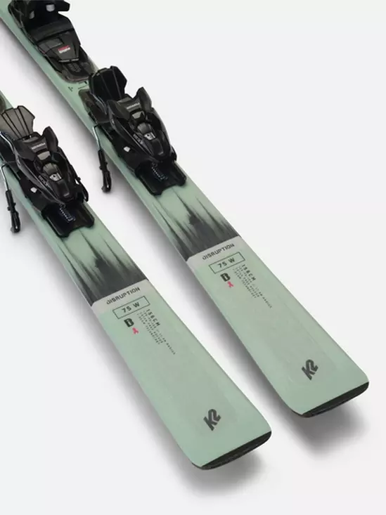 K2 Women's Disruption 75 Skis with M3 10 Bindings 2024 - Image 4