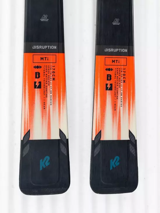 K2 Disruption MTI Skis with MXC 12 Bindings 2024 - Image 9