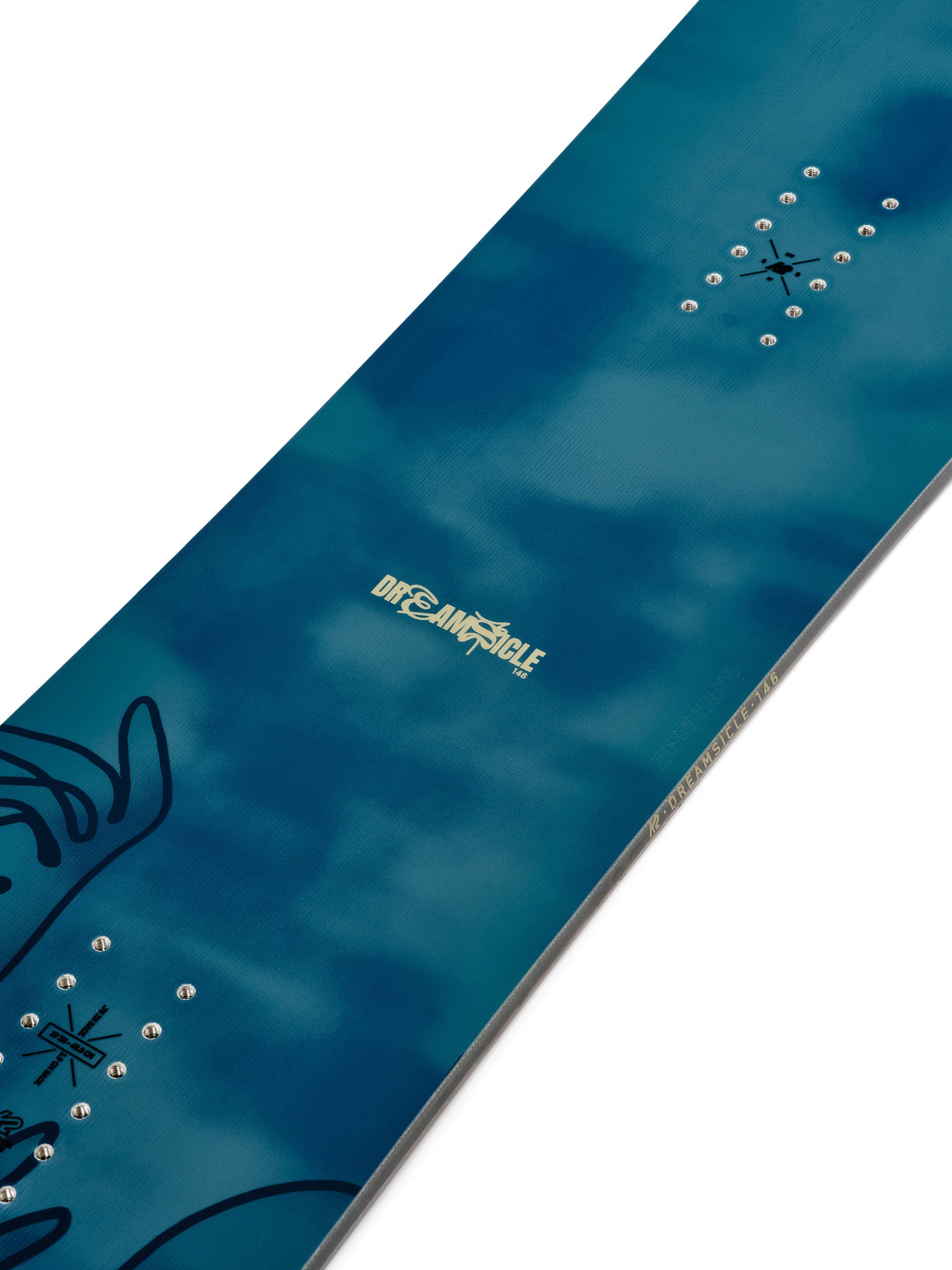 K2 Women's Dreamsicle Snowboard 2025 - Image 4