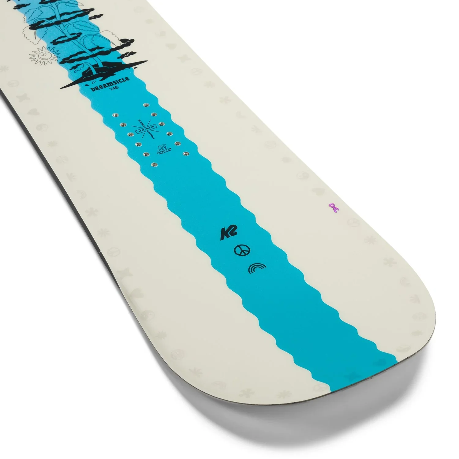K2 Women's Dreamsicle Snowboard 2023 - Image 3