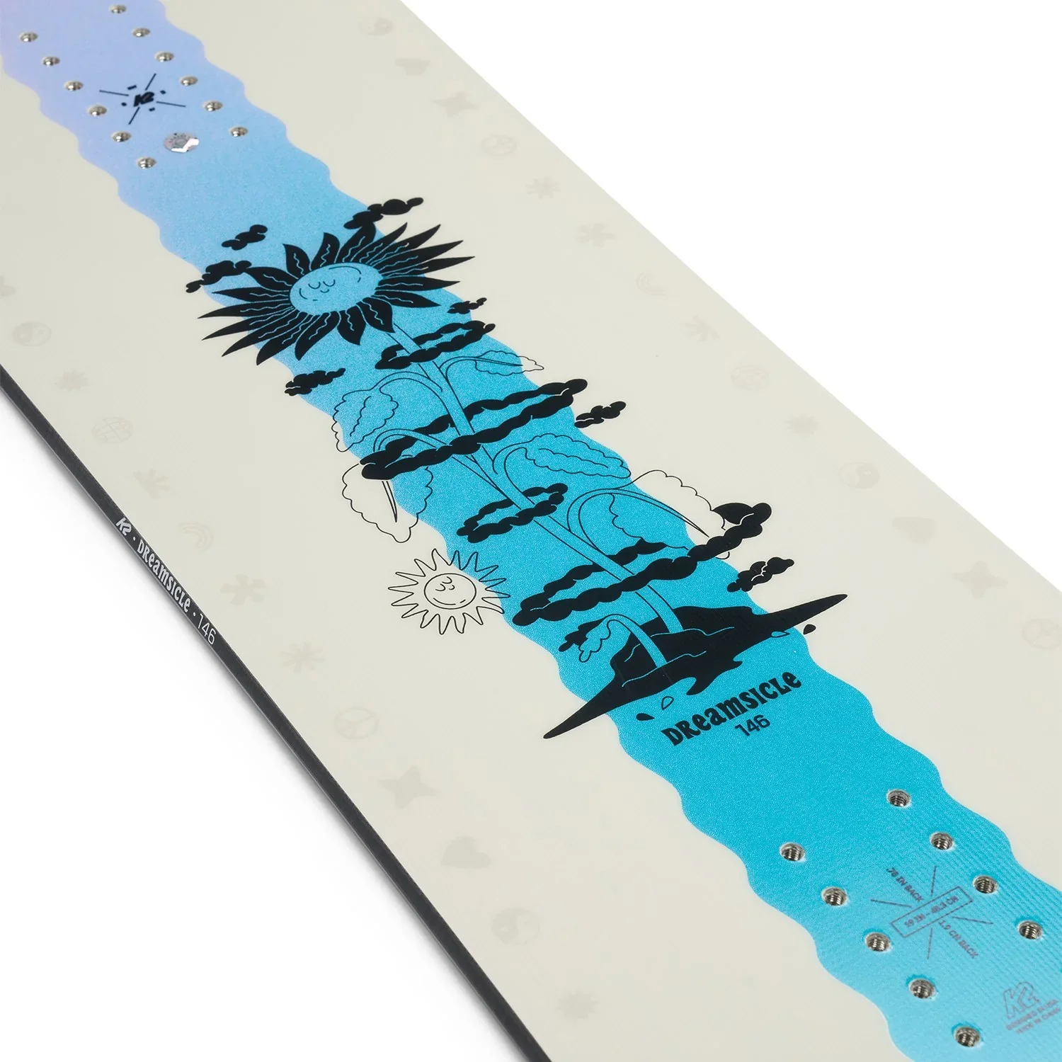 K2 Women's Dreamsicle Snowboard 2023 - Image 4