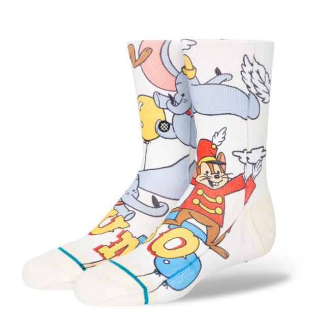 Stance Kids Disney 100 Dumbo By Travis Millard Crew Sock 2023