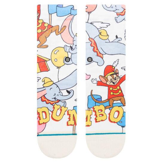 Stance Kids Disney 100 Dumbo By Travis Millard Crew Sock 2023 - Image 2