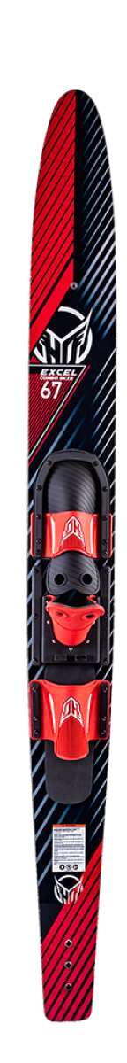 HO Sports Excel Combo Water Ski With Horse Shoe Bindings 2022 - Image 3