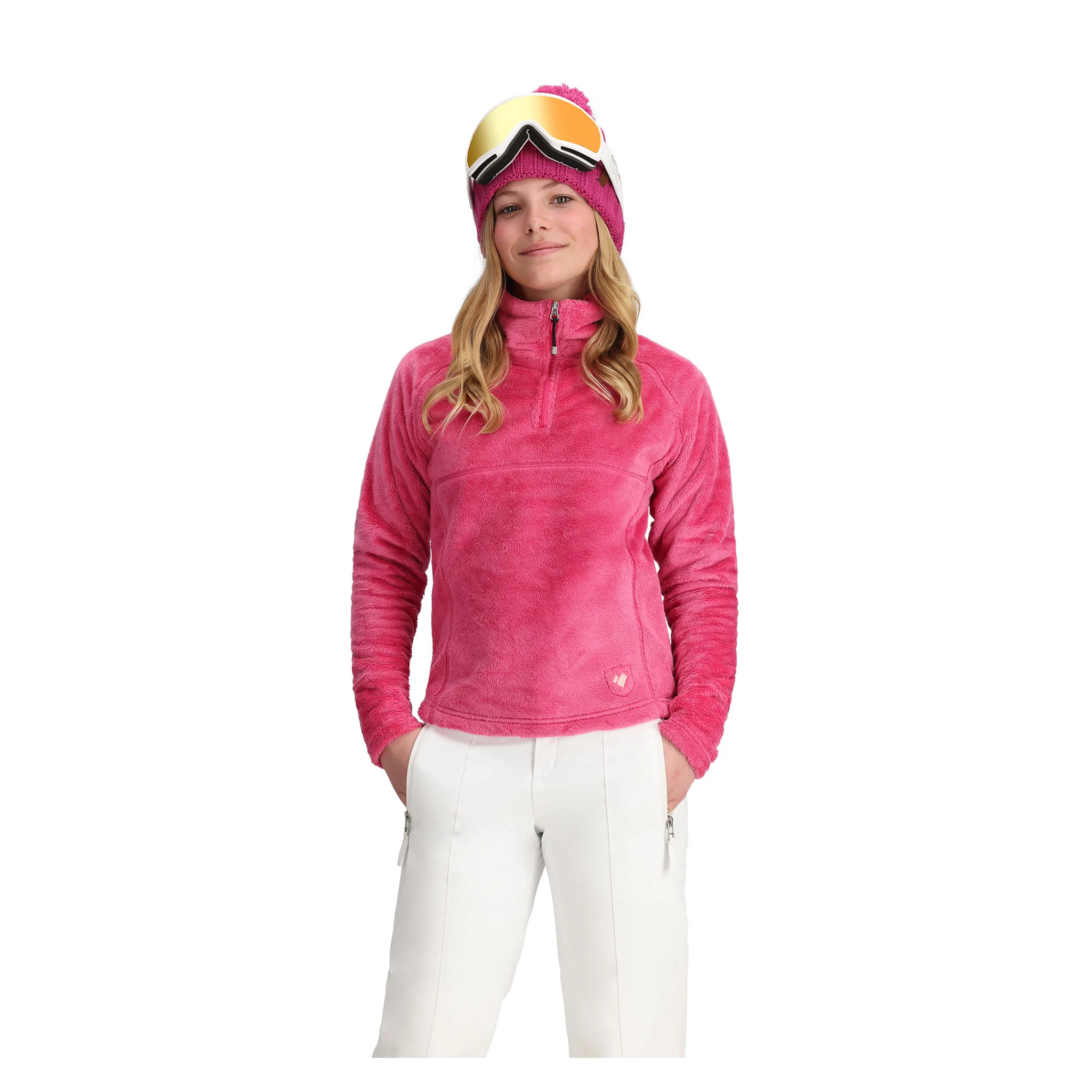 Obermeyer Girl's Furry Fleece Top 2025 - Image 9