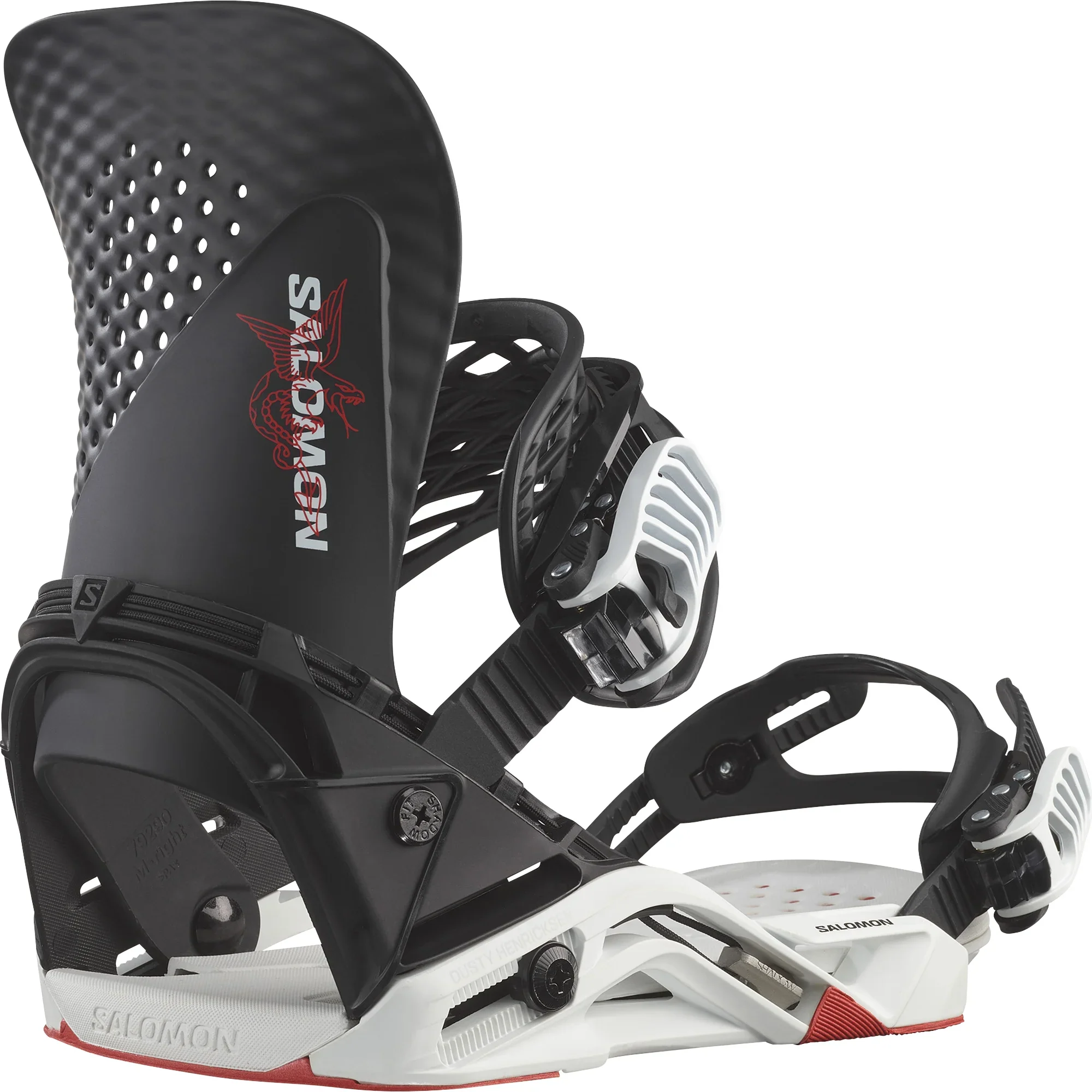 Salomon x Dusty Henricksen Hologram U Snowboard Bindings 2026