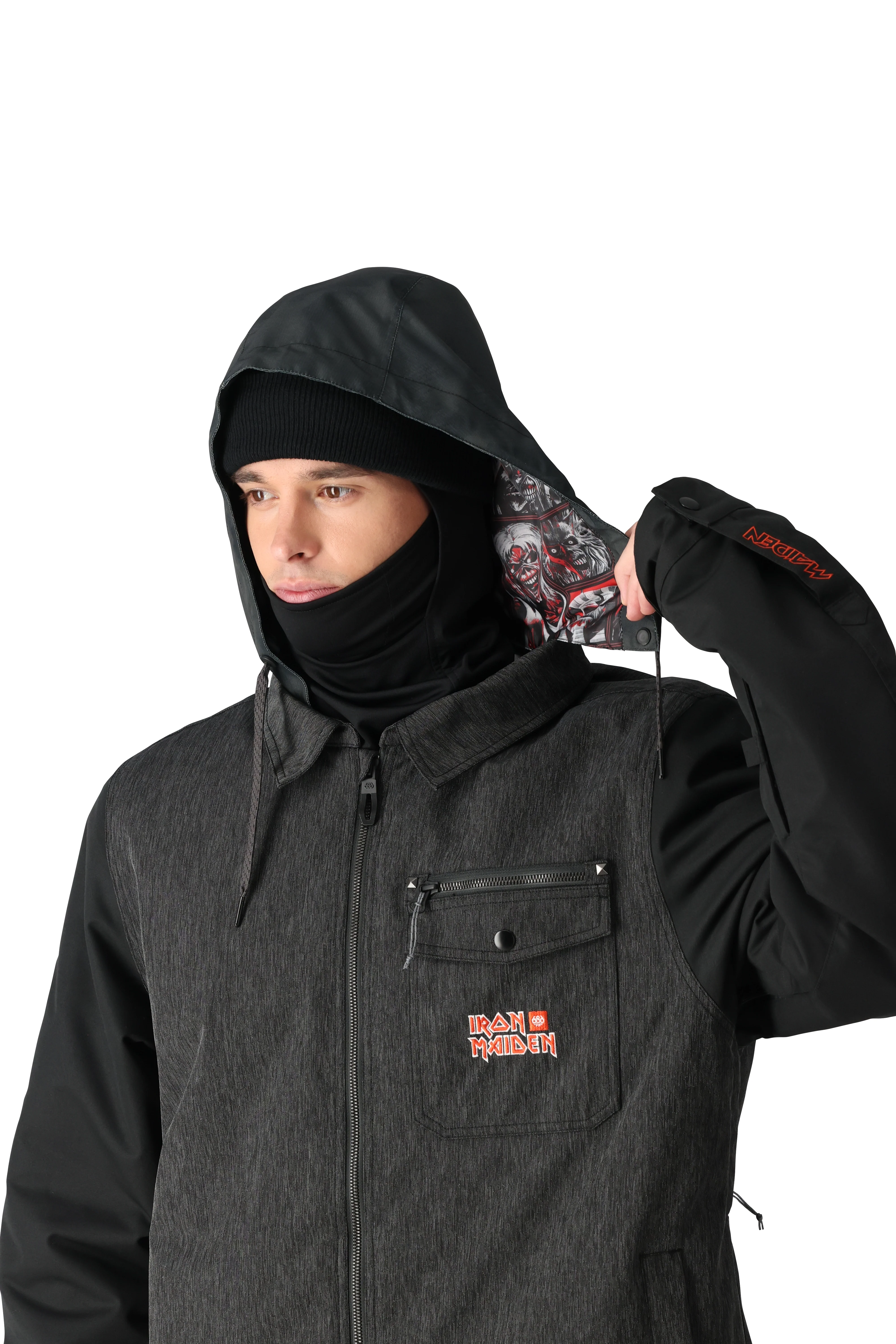 686 Iron Maiden Insulated Battle Jacket 2025 - Image 9