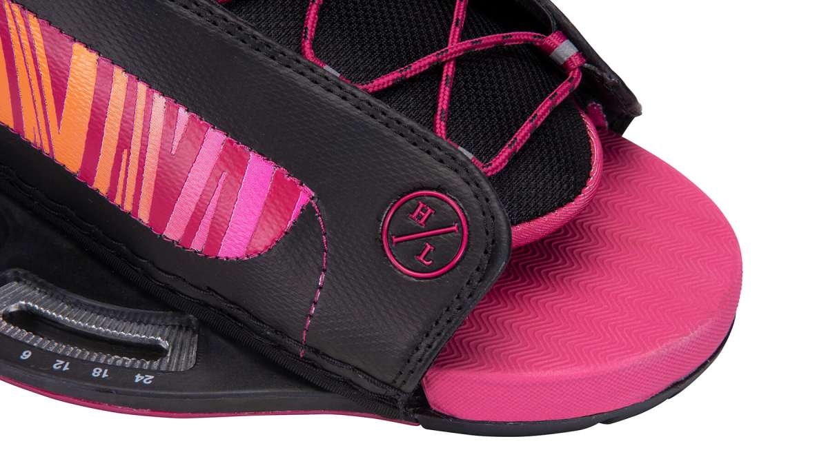 Hyperlite Ladies Jinx Wakeboard Bindings 2022 - Image 5