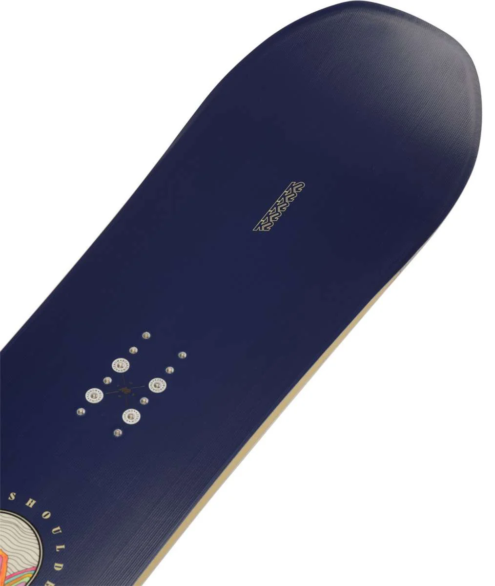 K2 Women's Cold Shoulder Snowboard 2024 - Image 2