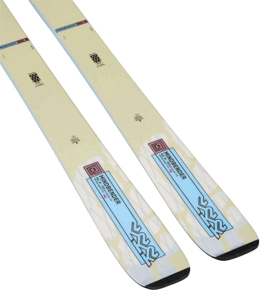 K2 Women's Mindbender 90C Skis 2024 - Image 6