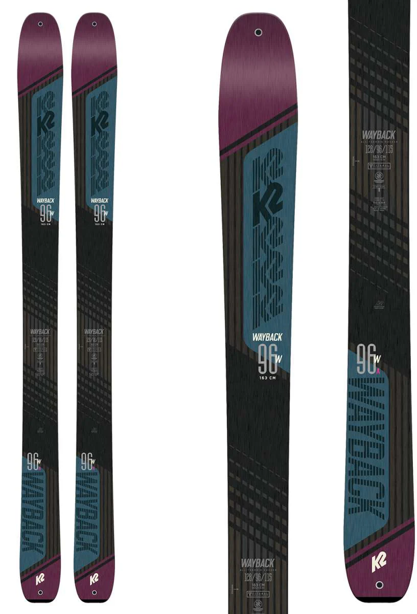 K2 Women's Wayback 96 Skis 2023