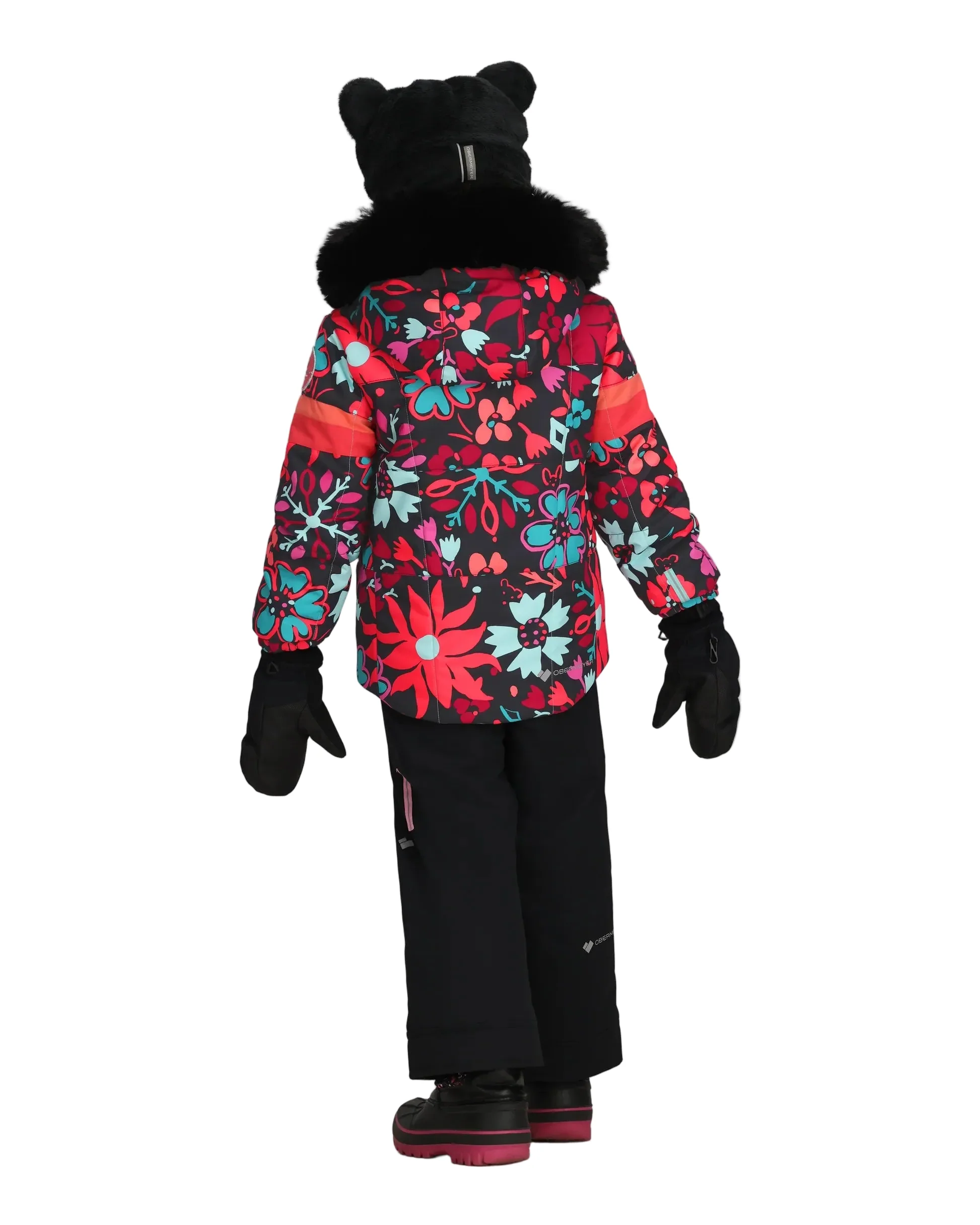 Obermeyer Girls Kaizen Faux Fur Jacket 2026 - Image 2