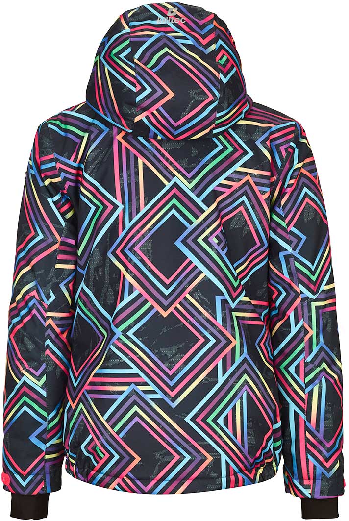 Killtec Junior Girl's Gizela Print Allover Insulated Jacket 2019-2020 - Image 2