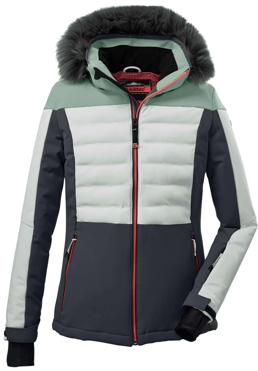 Killtec Ladies KSW254 Insulated Faux Fur Hood Jacket 2022-2023 - Image 3