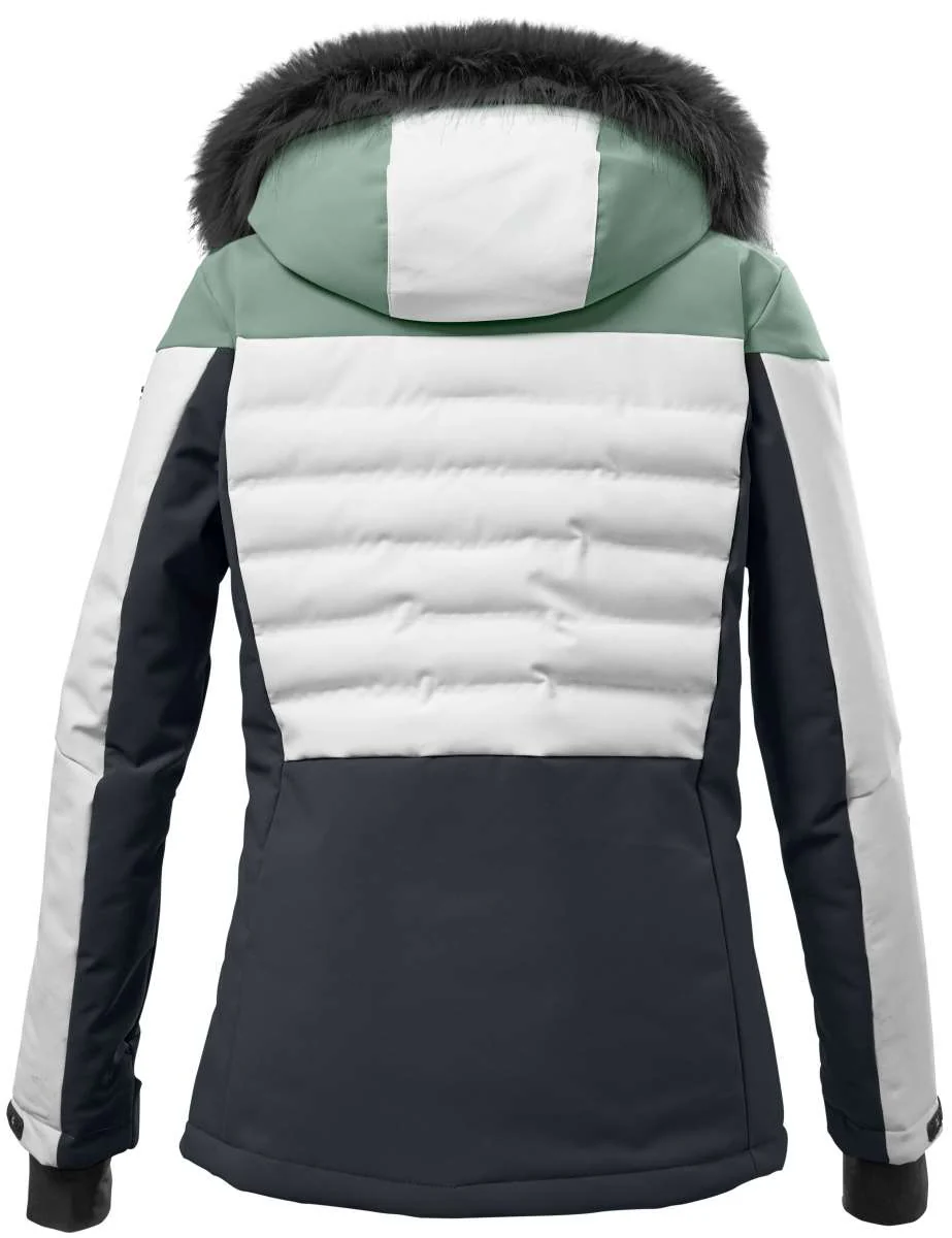 Killtec Ladies KSW254 Insulated Faux Fur Hood Jacket 2022-2023 - Image 4