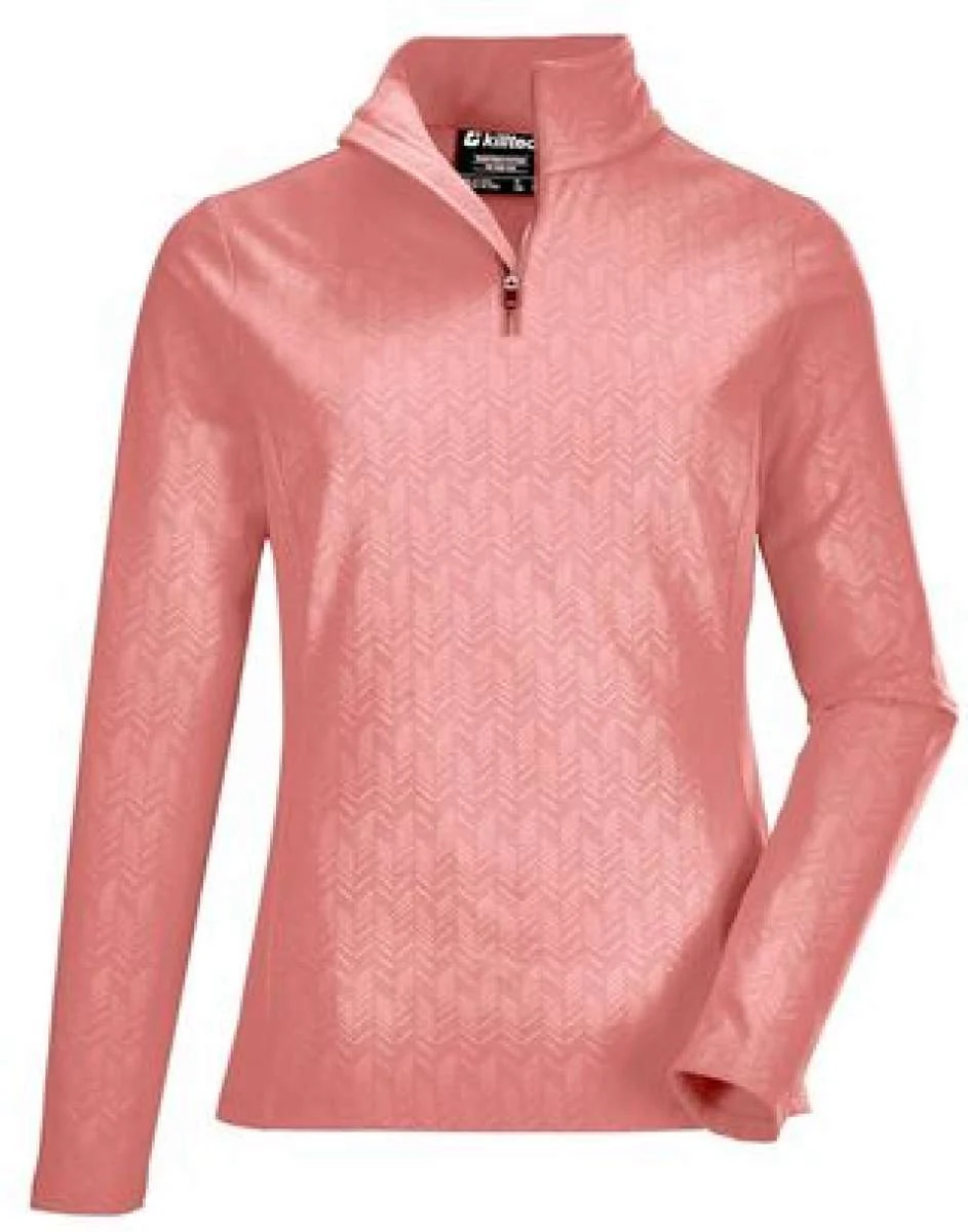Killtec Ladies Powerstretch Zip Shirt 2022 - Image 3