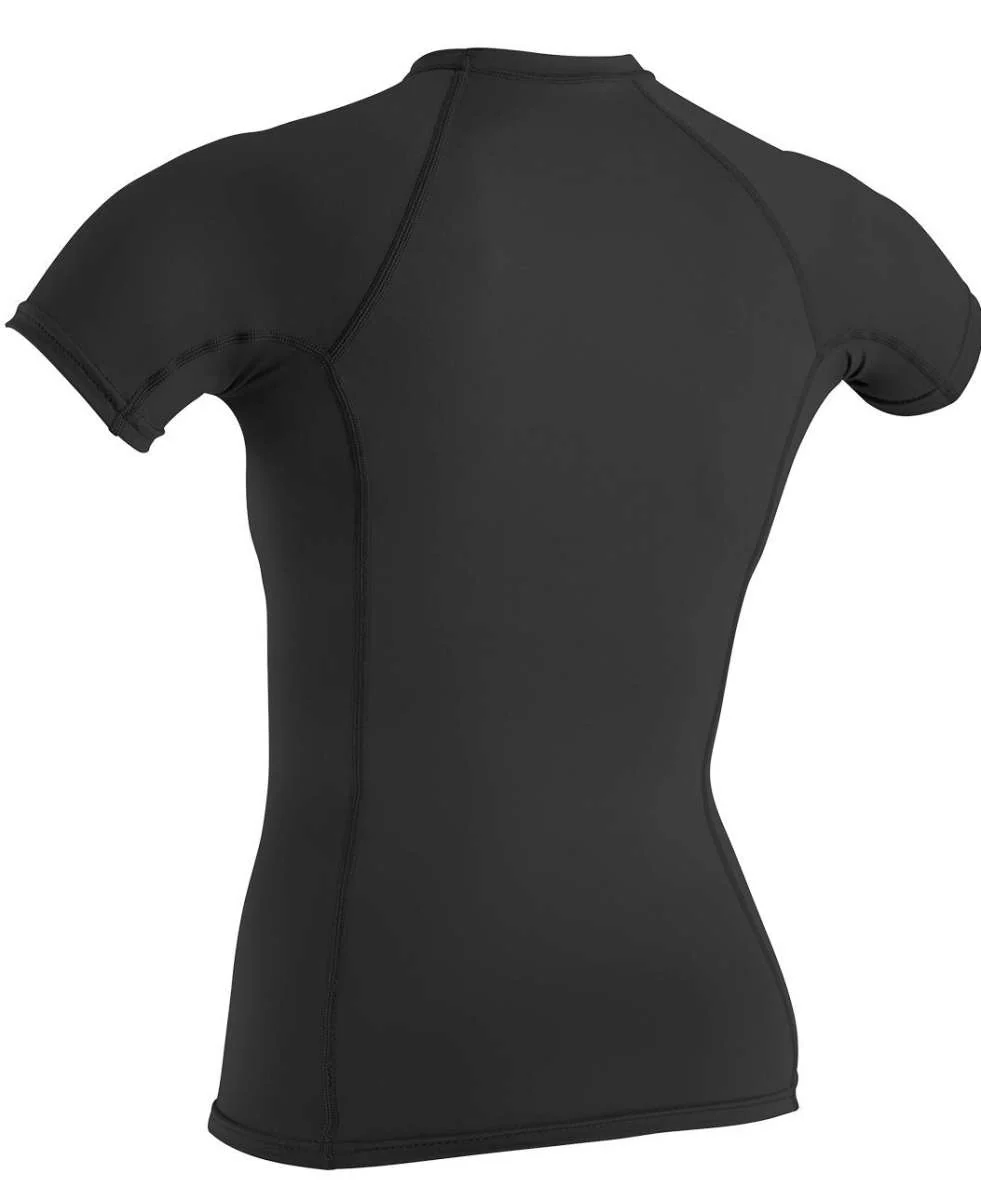 O'Neill Ladies Basic Short Sleeve Rashguard 2023 - Image 2