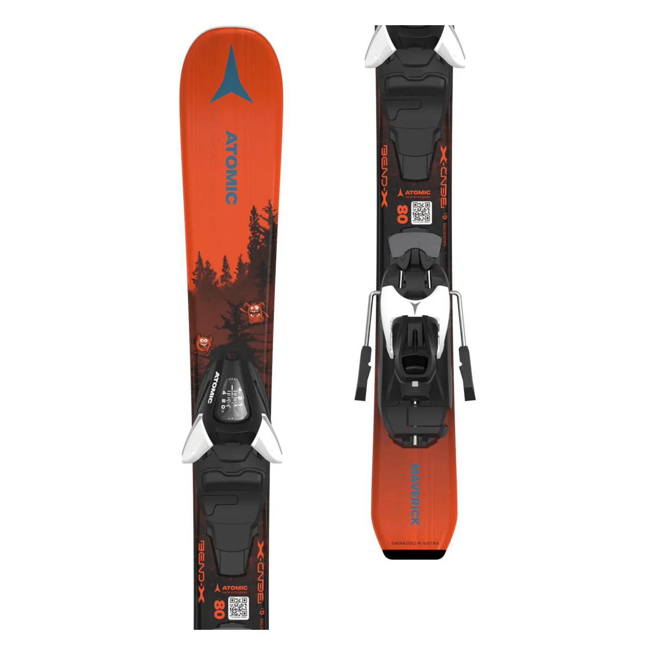 Atomic Junior's Maverick System Skis 70-90 with C5 Bindings 2026 - Image 6