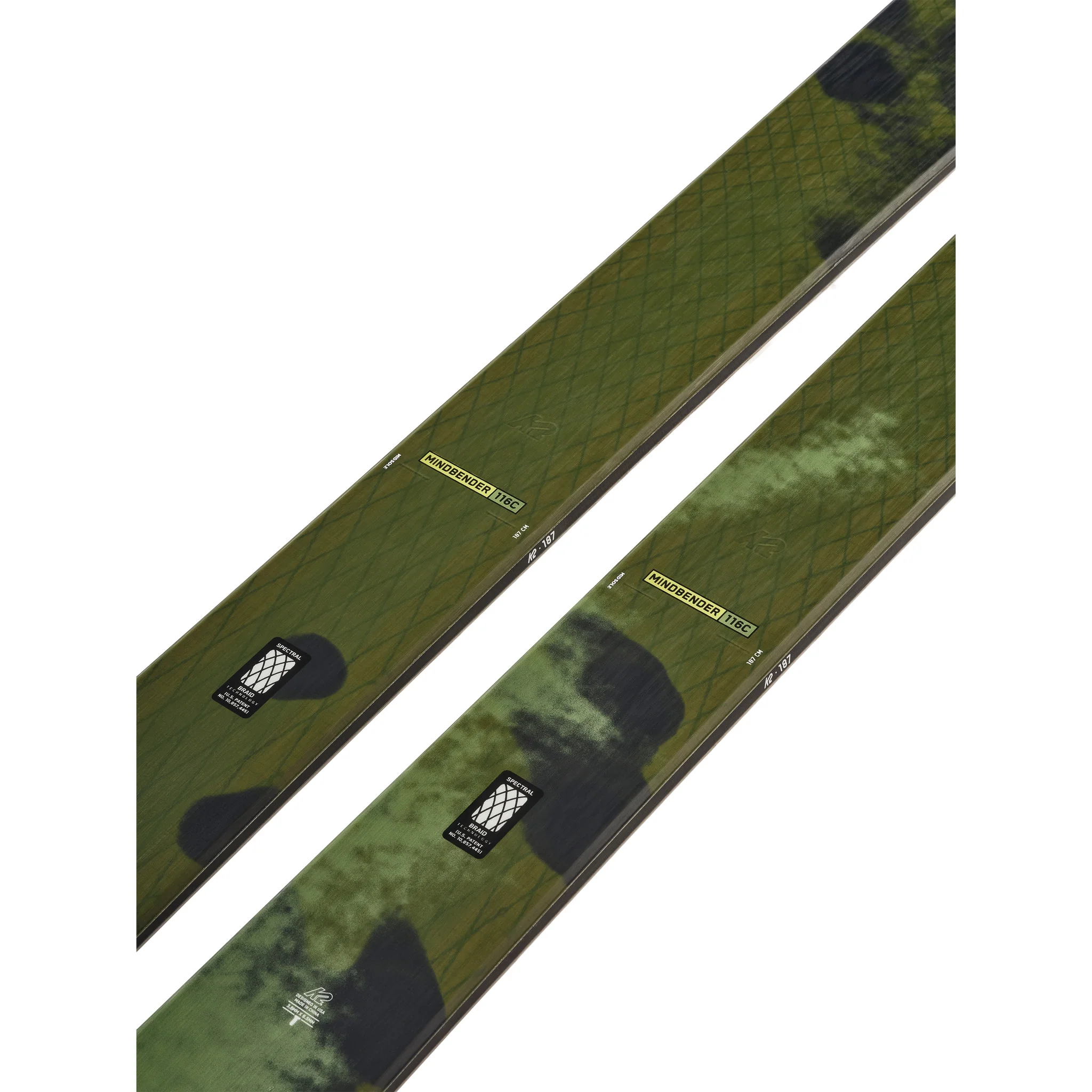 K2 Mindbender 116C Skis 2025 - Image 5