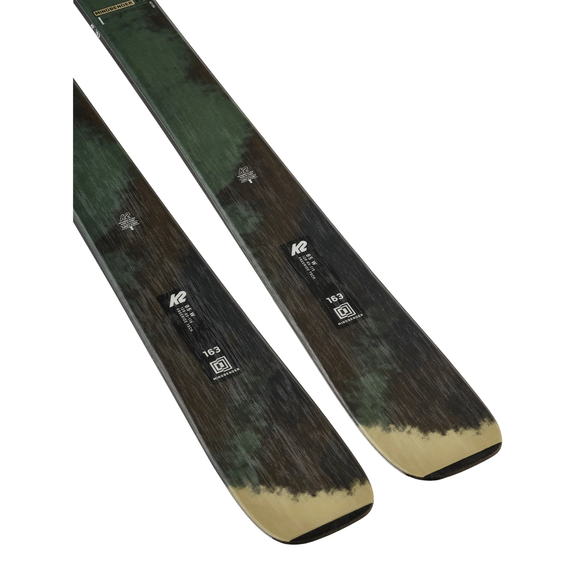 K2 Women's Mindbender 85 Wide QC Skis 2025 - Image 6