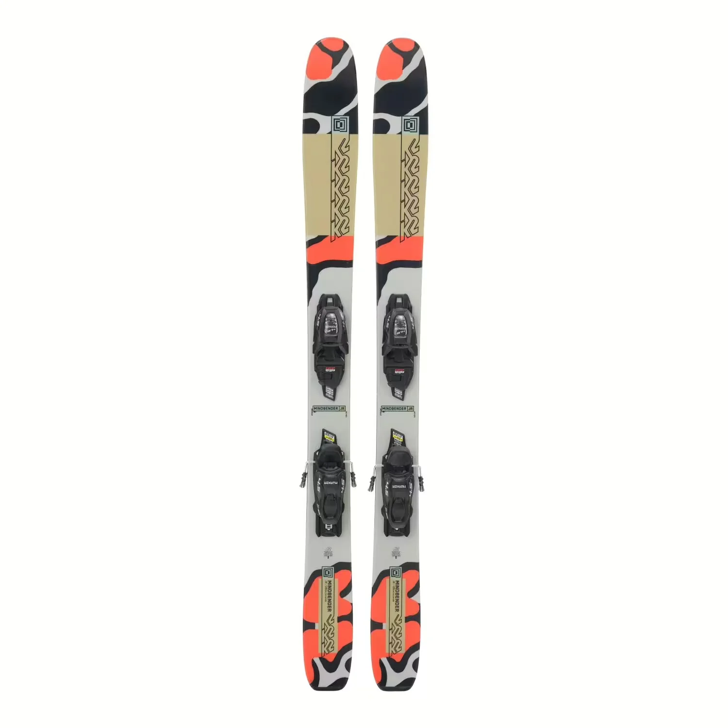 K2 Junior's Mindbender Skis with FDT 4.5 Bindings 2024