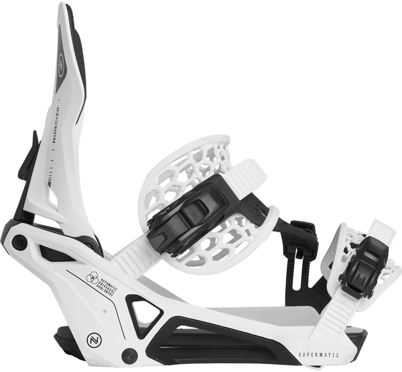 Nidecker Supermatic Step In Snowboard Bindings 2024 - Image 15