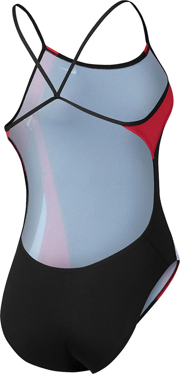 Nike Swim Ladies' Poly Color Surge Cut-Out Tank One-Piece Swimsuit - Image 10