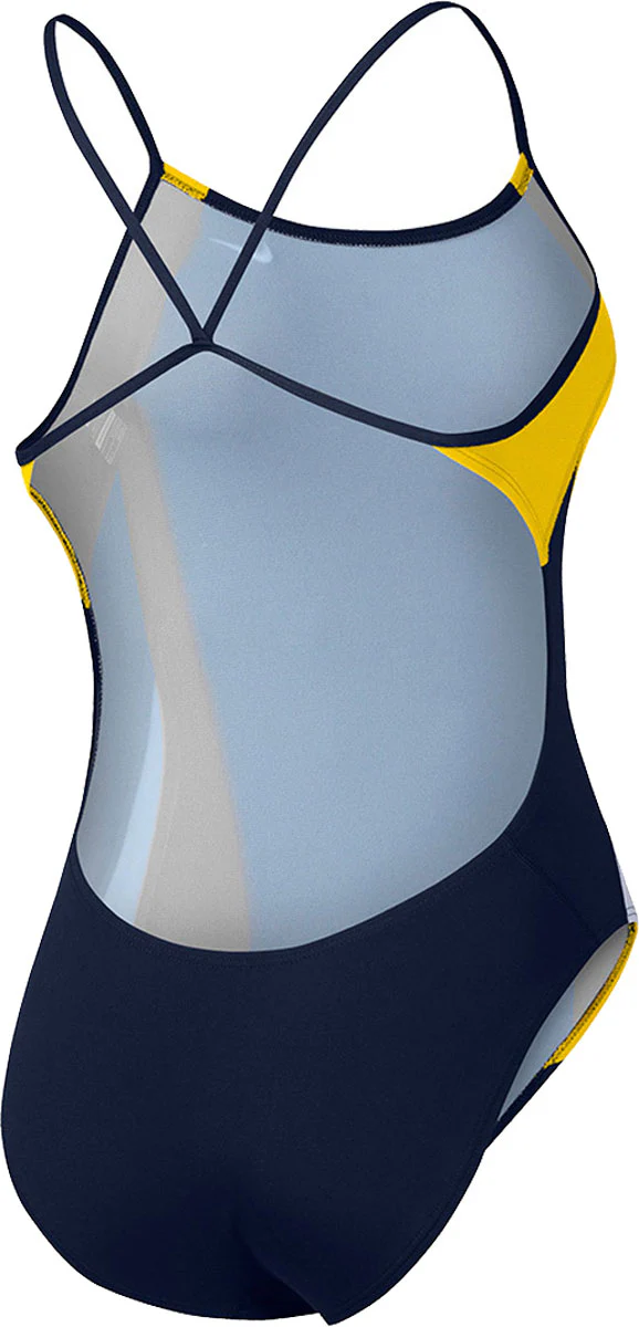 Nike Swim Ladies' Poly Color Surge Cut-Out Tank One-Piece Swimsuit - Image 11