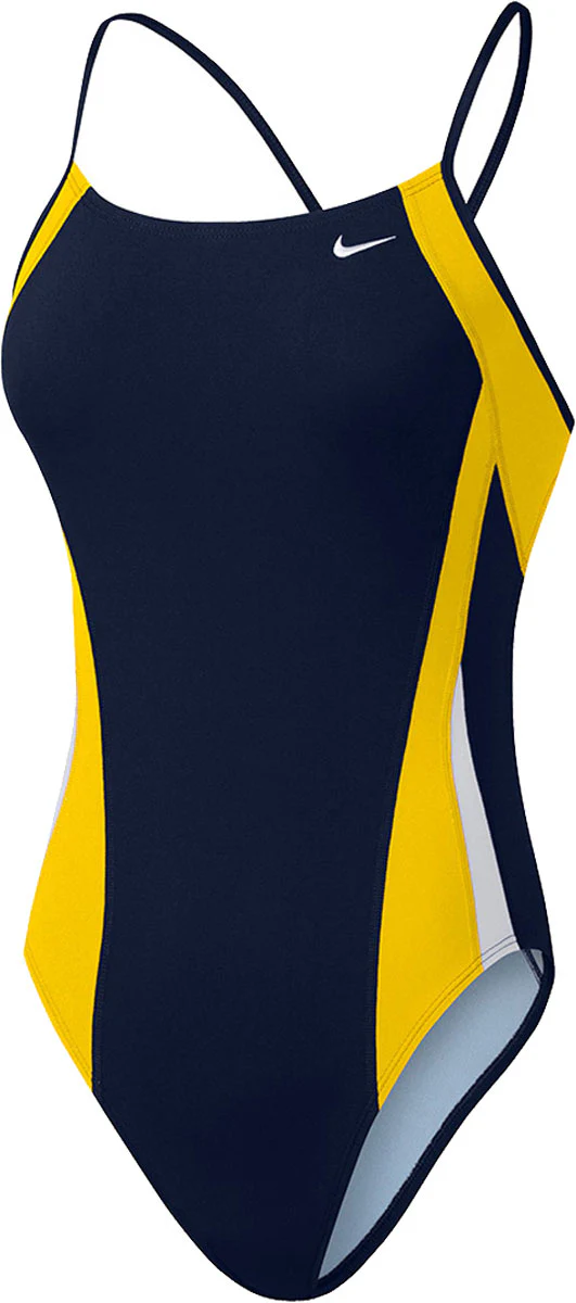 Nike Swim Ladies' Poly Color Surge Cut-Out Tank One-Piece Swimsuit - Image 3