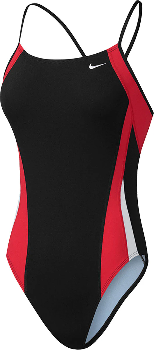 Nike Swim Ladies' Poly Color Surge Cut-Out Tank One-Piece Swimsuit - Image 4