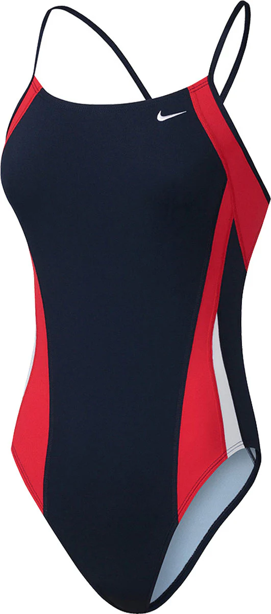 Nike Swim Ladies' Poly Color Surge Cut-Out Tank One-Piece Swimsuit - Image 5
