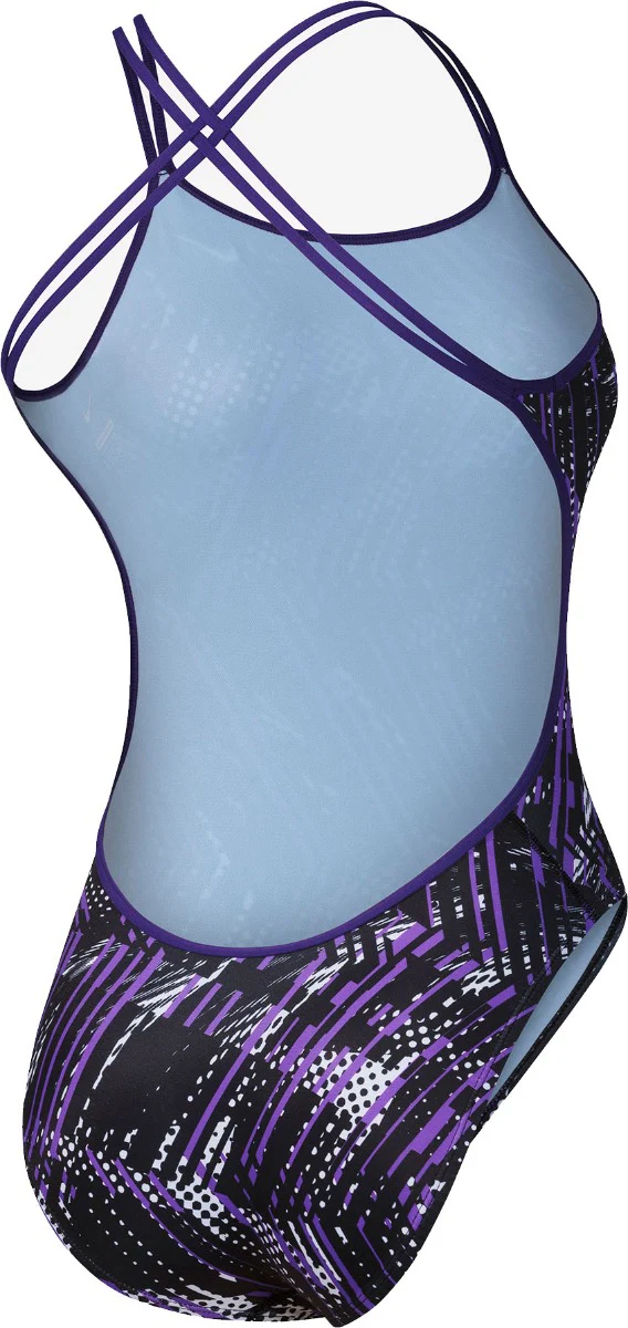 Nike Swim Women's Shark Spider Back Tank One-Piece Swimsuit - Image 6