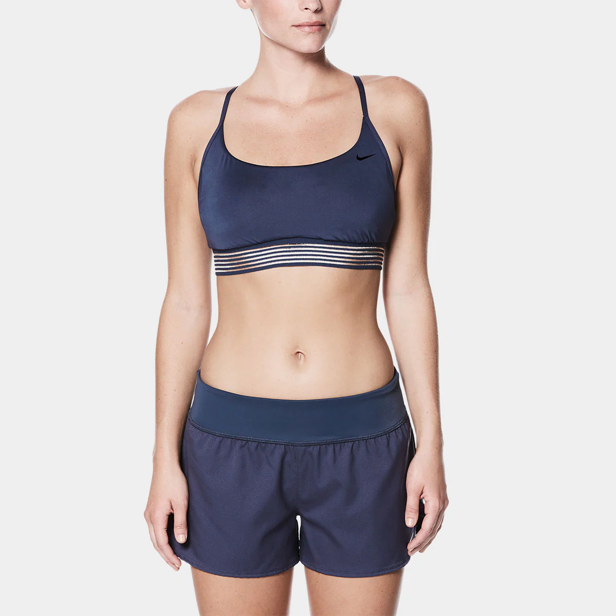 Nike Swim Ladies' Solid Element Board Shorts Bottom Two-Piece Swimsuit - Image 8