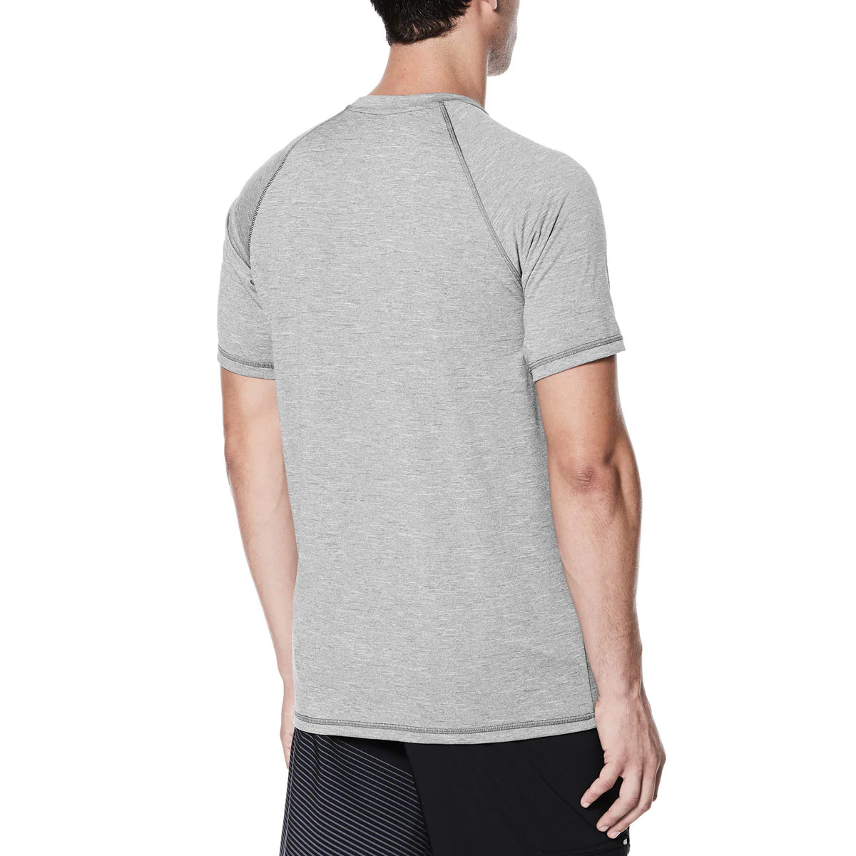 Nike Swim Men's Hydroguard Heather Short Sleeve T-Shirt - Image 5