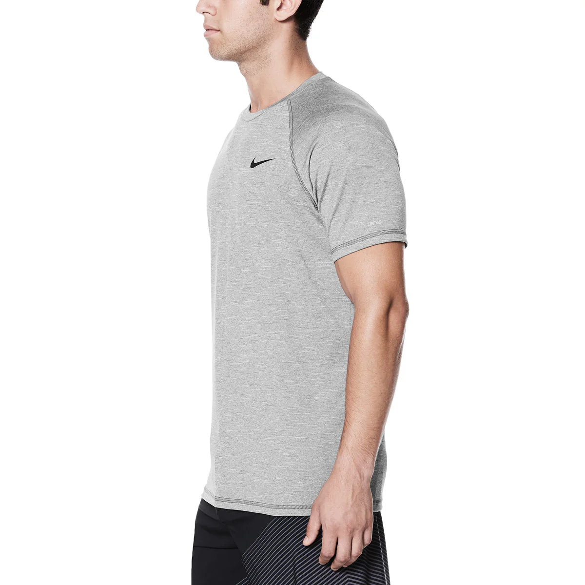 Nike Swim Men's Hydroguard Heather Short Sleeve T-Shirt - Image 6