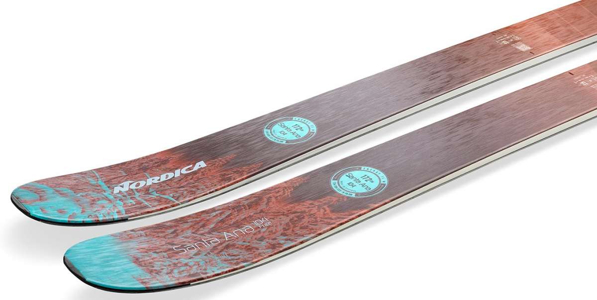 Nordica Ladies Santa Ana 104 Free Skis 2024 - Image 3