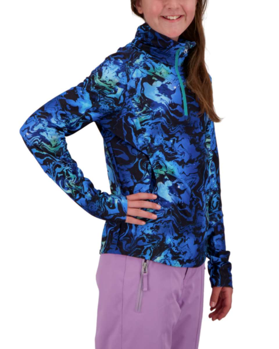 Obermeyer Girls Clara 1/4 Zip Top 2021-2022 - Image 5