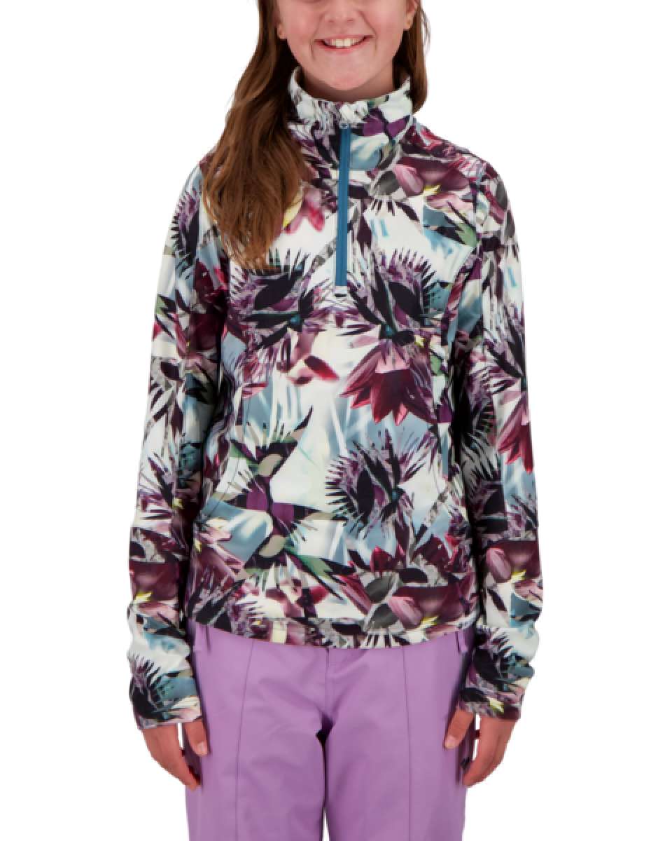 Obermeyer Girls Clara 1/4 Zip Top 2021-2022 - Image 8